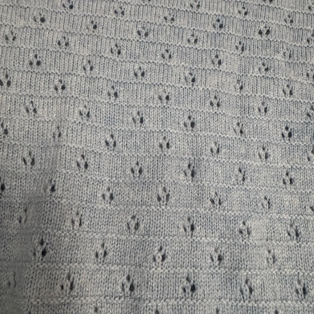 J. Crew Light Blue Textured Crew Neck Sweater - Picture 5 of 14
